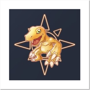 fanart agumon Posters and Art